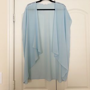 Sheer, Light Blue Duster